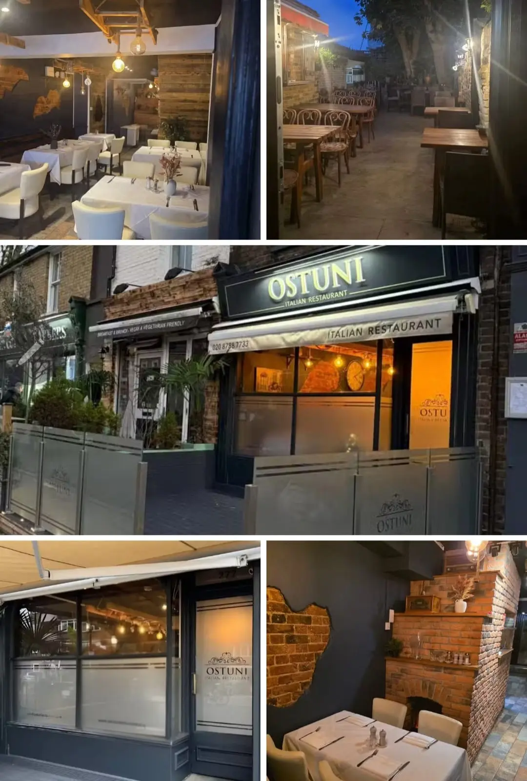 Ostuni Restaurant Collage